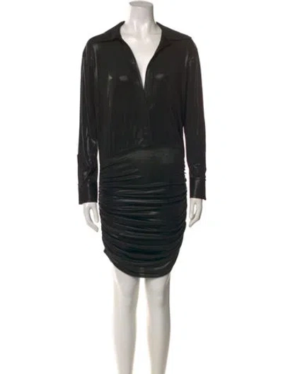 Pre-owned Norma Kamali Mini Dress In Multi