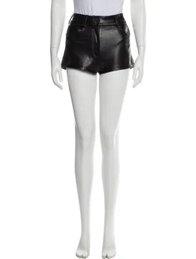 Pre-owned Norma Kamali Mini Shorts In Black