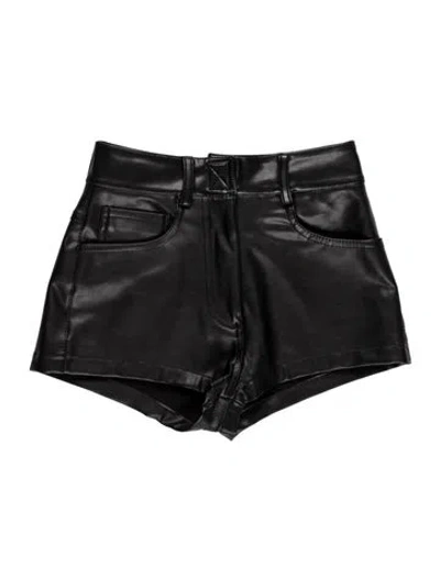 Pre-owned Norma Kamali Mini Shorts In Black/grey