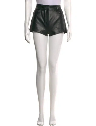 Pre-owned Norma Kamali Mini Shorts In Gray