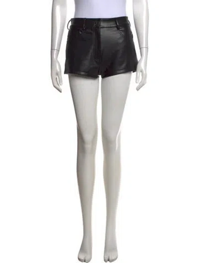 Pre-owned Norma Kamali Mini Shorts In Metallic