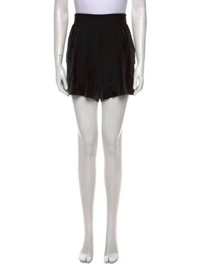Pre-owned Norma Kamali Mini Shorts W/ Tags In Black