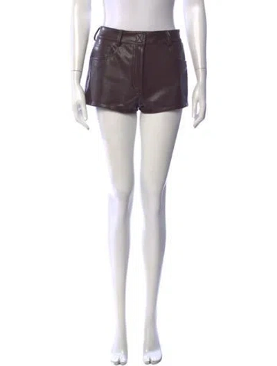 Pre-owned Norma Kamali Mini Shorts W/ Tags In Grey