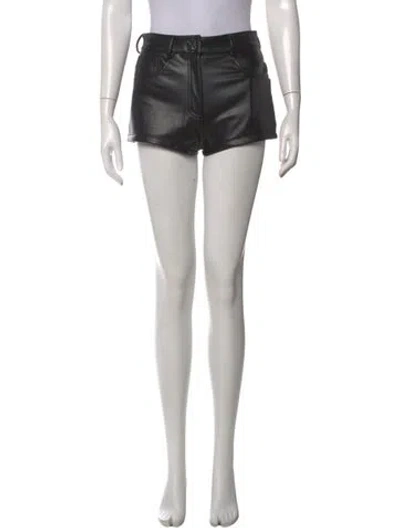 Pre-owned Norma Kamali Mini Shorts W/ Tags In Grey