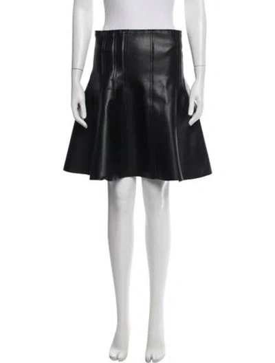 Pre-owned Norma Kamali Mini Skirt In Black