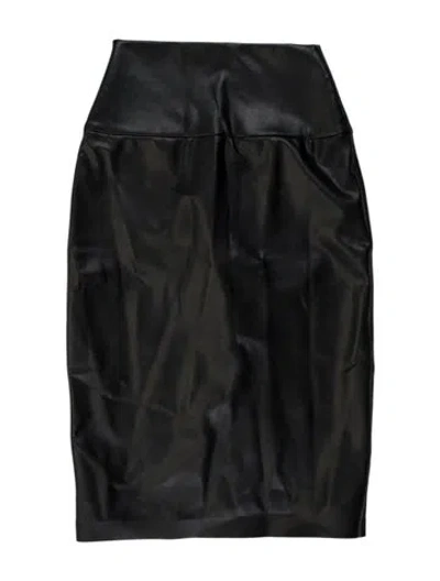 Pre-owned Norma Kamali Mini Skirt In Grey