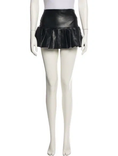 Pre-owned Norma Kamali Mini Skirt In Neutral