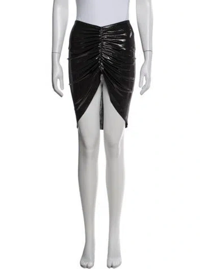 Pre-owned Norma Kamali Mini Skirt W/ Tags In White