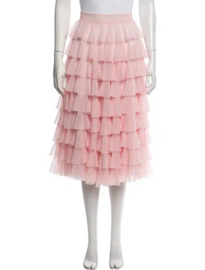 Pre-owned Norma Kamali Mini Skirt In White