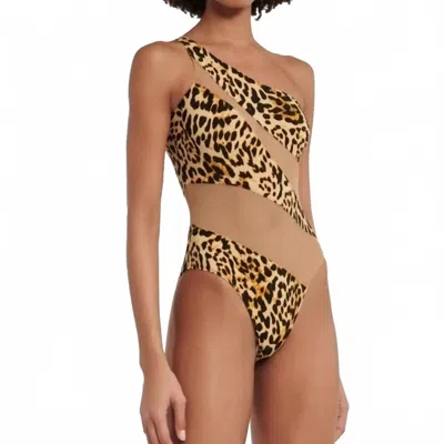 Norma Kamali Mio Swimsuit In Brown