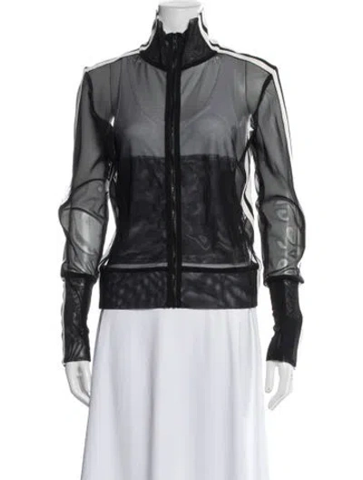 Pre-owned Norma Kamali Nylon Jacket W/ Tags In Black
