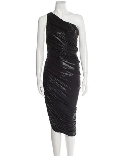 Pre-owned Norma Kamali Nylon Long Dress W/ Tags In Multi