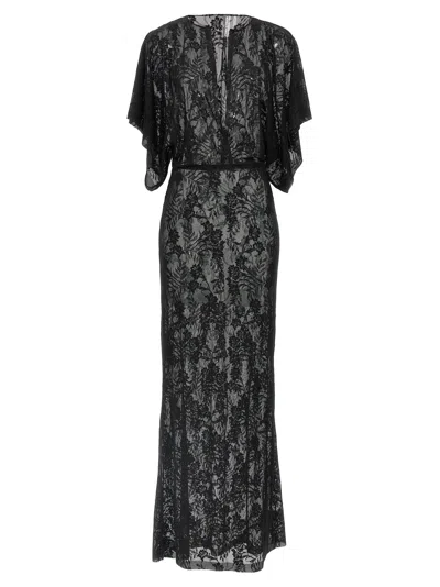 Norma Kamali Obie Gown Dresses Black