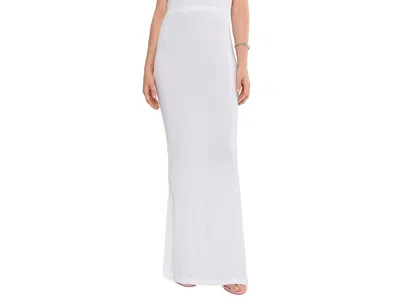 Norma Kamali Obie Long Skirt Women's Skirt Snow White: Sm (women's 4)