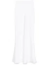 Shop Norma Kamali Obie Maxi Skirt In White