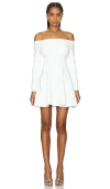 Norma Kamali Minikleid Grace In White