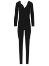 Norma Kamali Off The Shoulder Jumpsuit In Black