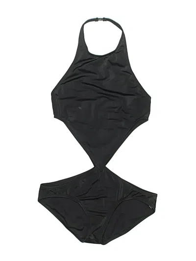 Pre-owned Norma Kamali One Piece Swimsuit In Black