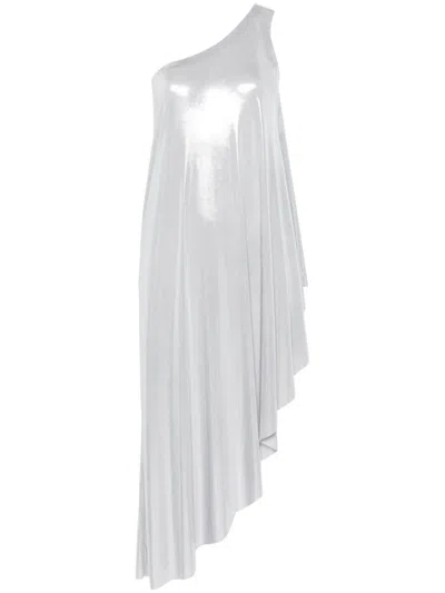 NORMA KAMALI ONE-SHOULDER ASYMMETRIC TUNIC