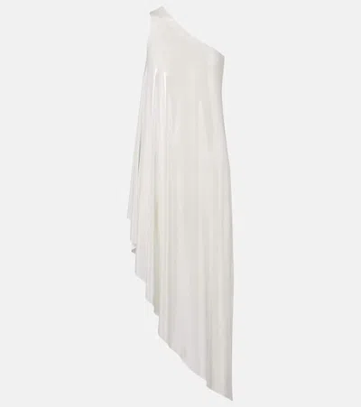 Norma Kamali One-shoulder Top In White