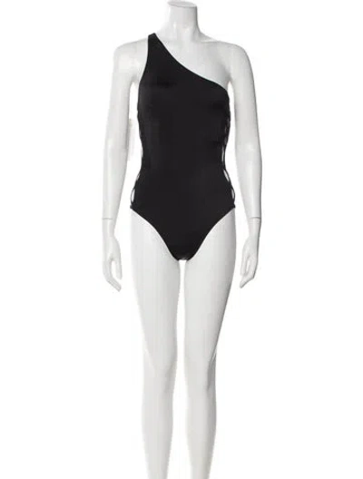 Pre-owned Norma Kamali One-piece In Black