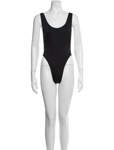 Pre-owned Norma Kamali One-piece In Black