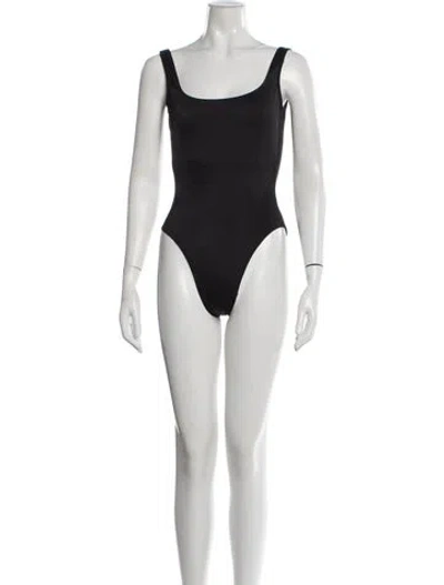 Pre-owned Norma Kamali One-piece In Black