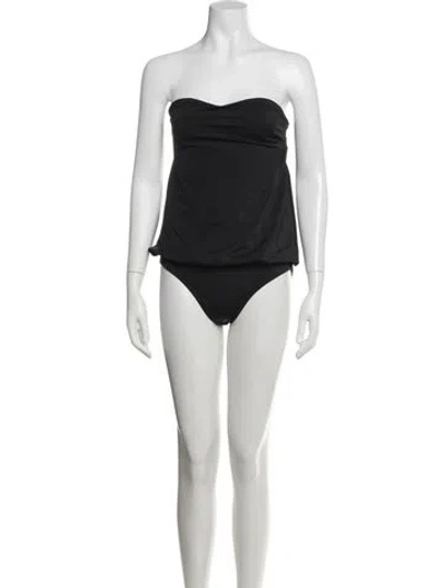 Pre-owned Norma Kamali One-piece In Black