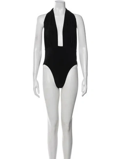 Pre-owned Norma Kamali One-piece W/ Tags In Black
