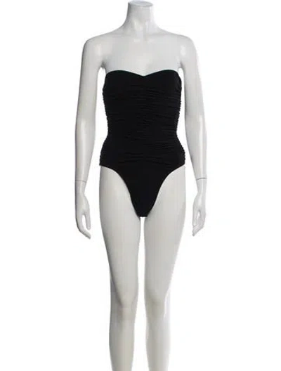 Pre-owned Norma Kamali One-piece W/ Tags In Black