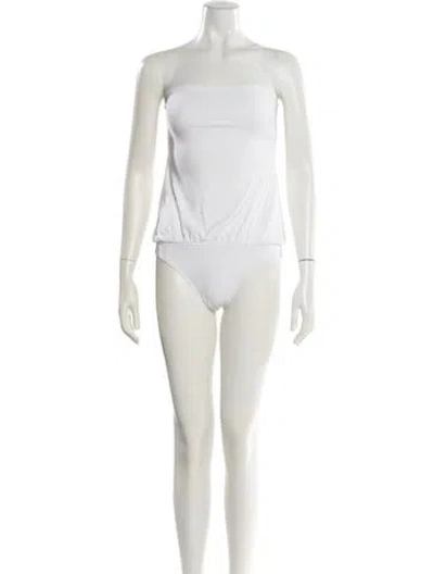 Pre-owned Norma Kamali One-piece In White