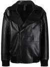 Norma Kamali Jacke In Lederoptik In Schwarz