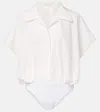 Norma Kamali Oversized Bodysuit