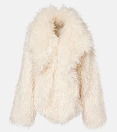 Norma Kamali Oversized Coat In Neutral