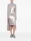 Norma Kamali Oversized Shawl In Gray