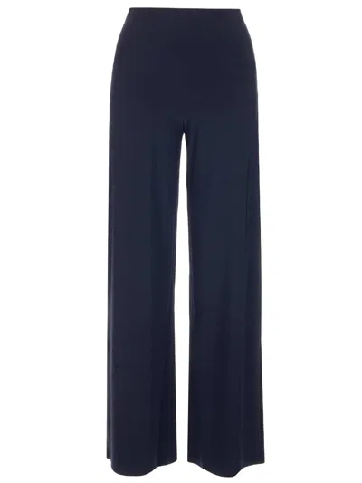 Norma Kamali Palazzo Pants In Midnight