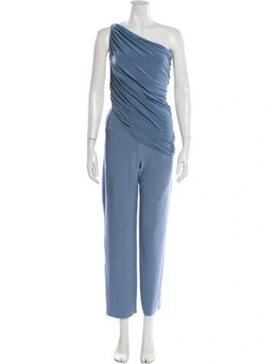 Pre-owned Norma Kamali Pant Set In Blue