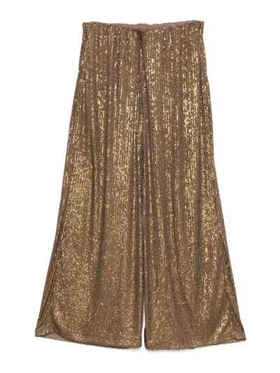 Norma Kamali Women's Boyfriend Elephant Sweatpant Bronze In Brown