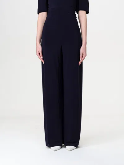 Norma Kamali Pants  Woman Color Blue