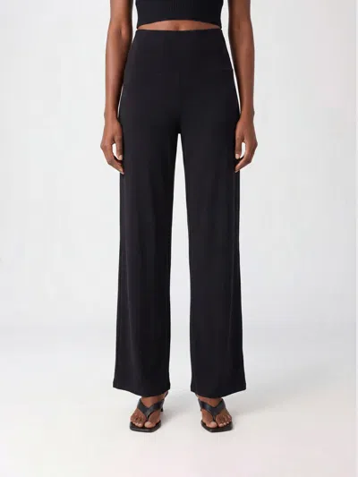 Norma Kamali Pants Woman In Blue