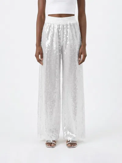 Norma Kamali Pants Woman Color White