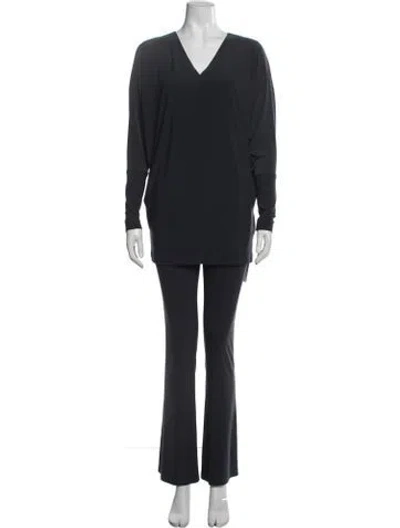Pre-owned Norma Kamali Pantsuit In Blue
