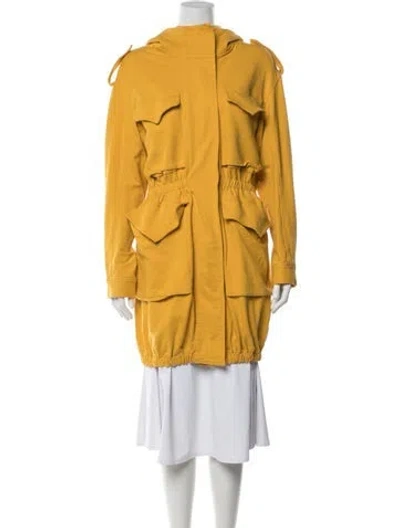 Pre-owned Norma Kamali Parka In Yellow