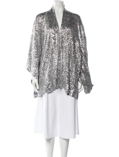 Pre-owned Norma Kamali Patterned Evening Jacket