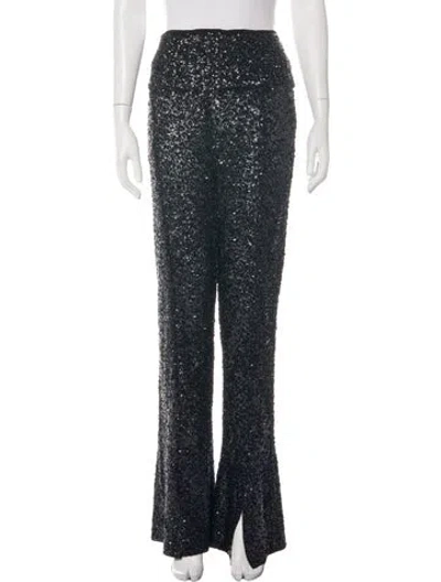 Pre-owned Norma Kamali Patterned Flared Pants W/ Tags In Multicolor
