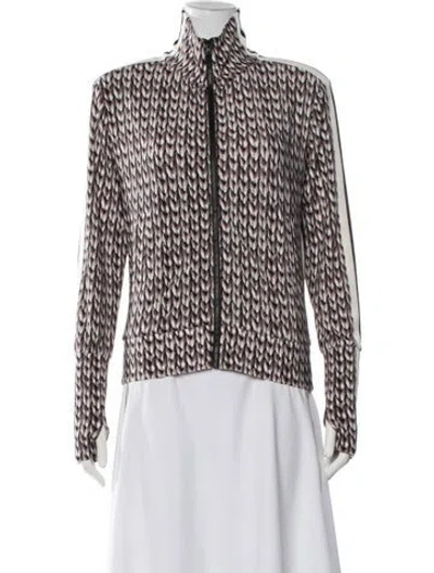 Pre-owned Norma Kamali Patterned Jacket In Multi