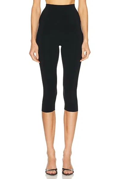 Norma Kamali Pedal Pusher Capri Legging In Black