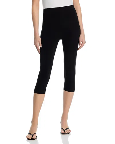 Norma Kamali Pedal Pusher Pants In Black