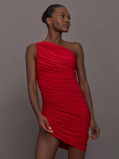 Norma Kamali Pickleball Diana Dress In Red