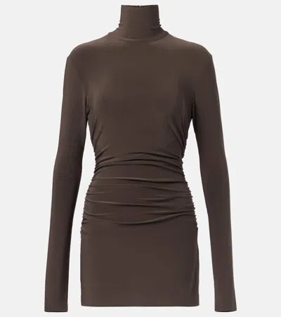 Norma Kamali Pickleball Mockneck Minidress
